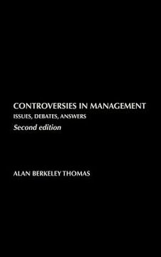 portada controversies in management: issues, debates, answers (en Inglés)