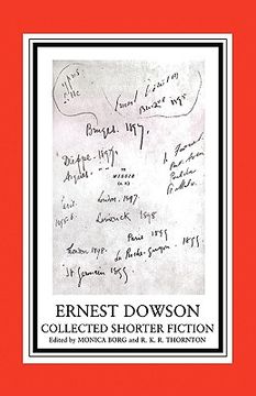 portada ernest dowson collected shorter fiction (en Inglés)