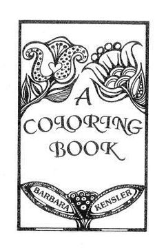 portada A Coloring Book: A fun coloring book of creative hand-drawn images and designs! (en Inglés)