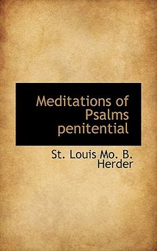 portada meditations of psalms penitential