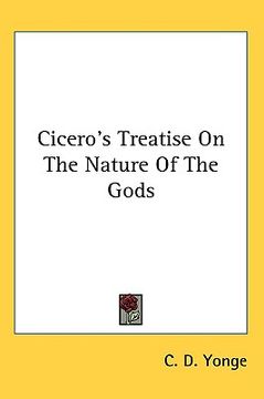 portada cicero's treatise on the nature of the gods (en Inglés)