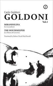 portada Goldoni: Volume One (in English)
