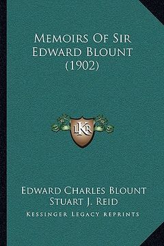 portada memoirs of sir edward blount (1902) (en Inglés)