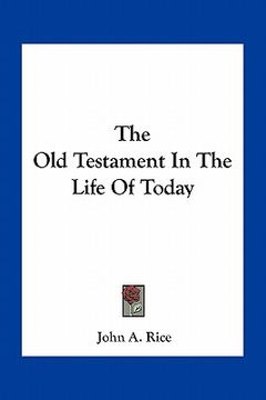portada the old testament in the life of today
