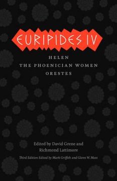 portada euripides iv: helen, the phoenician women, orestes