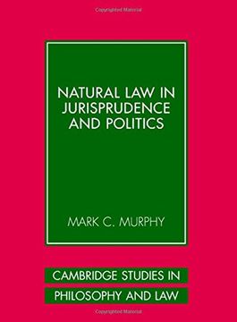 portada Natural law in Jurisprudence and Politics Hardback (Cambridge Studies in Philosophy and Law) (en Inglés)