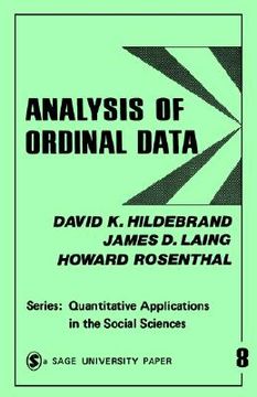 portada analysis of ordinal data (en Inglés)