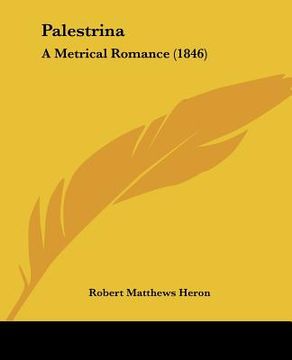 portada palestrina: a metrical romance (1846) (en Inglés)