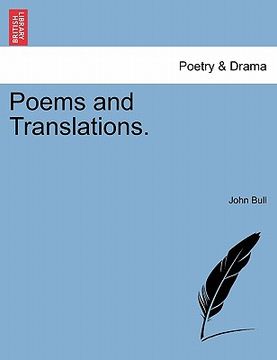 portada poems and translations. (in English)
