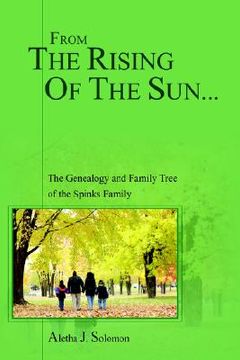 portada from the rising of the sun... (en Inglés)