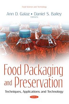 portada Food Packaging and Preservation: Techniques, Applications and Technology (Food Science and Technology) (en Inglés)