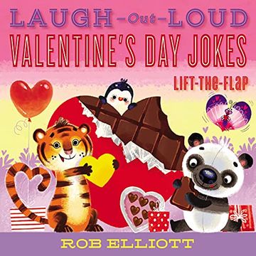 portada Laugh-Out-Loud Valentine’S day Jokes: Lift-The-Flap (Laugh-Out-Loud Jokes for Kids) (en Inglés)