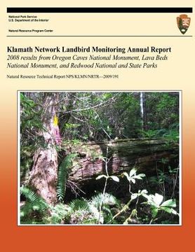 portada Klamath Network Landbird Monitoring Annual Report (en Inglés)