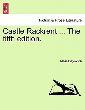 portada castle rackrent ... the fifth edition.