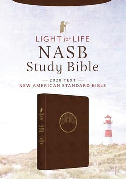 portada Light for Life Nasb Study Bible (Mahogany Lighthouse) (en Inglés)