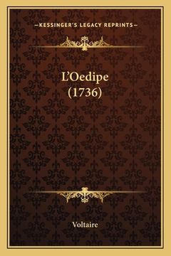 portada L'Oedipe (1736)