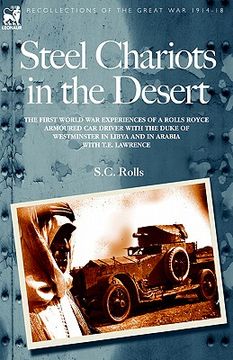 portada steel chariots in the desert (en Inglés)