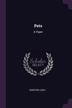 portada Pets: A Paper (en Inglés)
