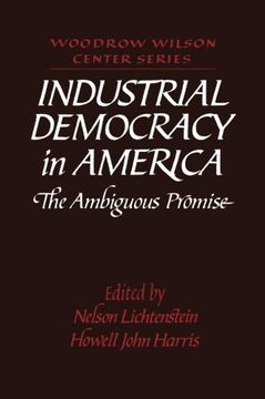 portada Industrial Democracy in America Paperback: The Ambiguous Promise (Woodrow Wilson Center Press) (en Inglés)