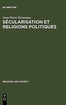 portada Secularisation et Religions Politiques: With a Summary in English 