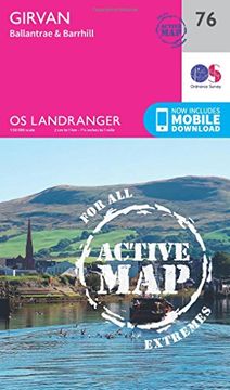 portada Girvan, Ballantrae & Barrhill (os Landranger Map) (en Inglés)