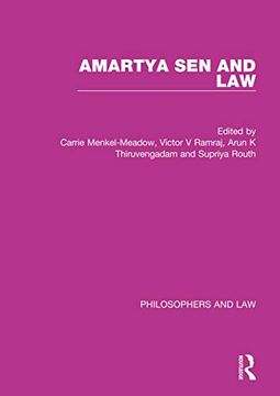 portada Amartya Sen and Law (en Inglés)