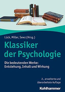 portada Klassiker Der Psychologie: Die Bedeutenden Werke: Entstehung, Inhalt Und Wirkung (in German)
