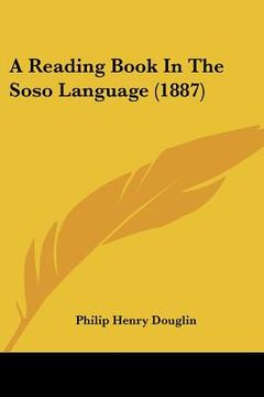 portada a reading book in the soso language (1887) (en Inglés)