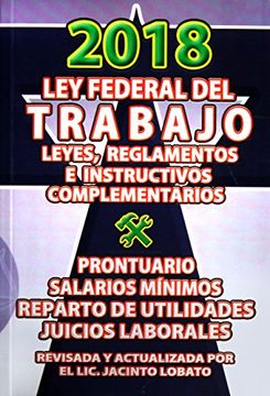 portada LEY DE FEDERAL DEL TRABAJO Y LEYES COMPL