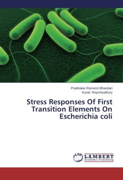 portada Stress Responses Of First Transition Elements On Escherichia coli