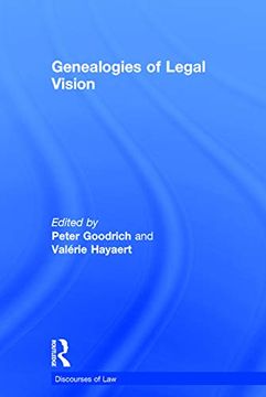 portada Genealogies of Legal Vision (Discourses of Law) (in English)