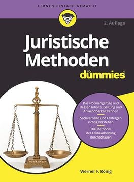 portada Juristische Methoden für Dummies (in German)