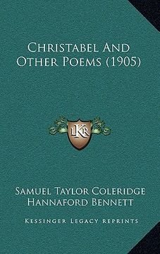 portada christabel and other poems (1905) (en Inglés)