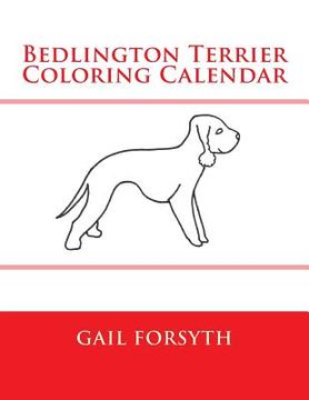 portada Bedlington Terrier Coloring Calendar (in English)