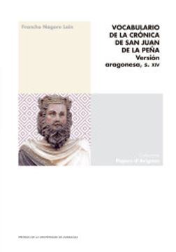 portada Vocabulario de la Crónica de san Juan de la Peña: Versión Aragonesa, s. Xiv