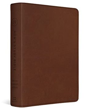 portada Esv Men's Study Bible (Trutone, Brown) (en Inglés)