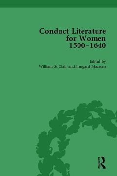 portada Conduct Literature for Women, Part I, 1540-1640 Vol 4 (en Inglés)