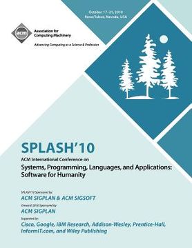 portada splash 10: acm conference on systems, programming languages and applications (en Inglés)