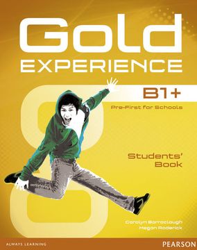 portada Gold Experience b1+ Students' Book - Libro USADO (in English)