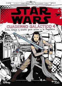 portada Star Wars  Los Ultimos Jedi  Cuaderno Galactico