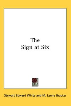 portada the sign at six (en Inglés)