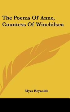 portada the poems of anne, countess of winchilsea (en Inglés)