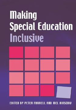 portada making special education inclusive: from research to practice (en Inglés)