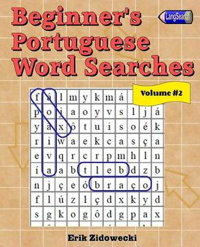 portada Beginner's Portuguese Word Searches - Volume 2 (en Portugués)