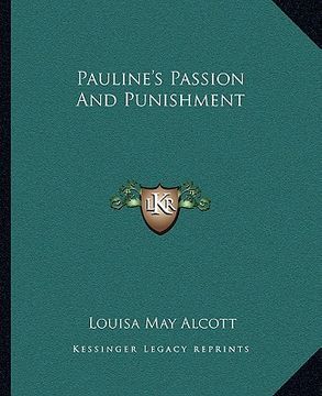 portada pauline's passion and punishment (en Inglés)