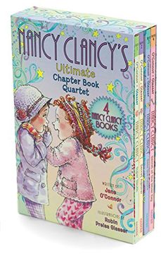 portada Fancy Nancy: Nancy Clancy's Ultimate Chapter Book Quartet: Books 1 through 4 (en Inglés)