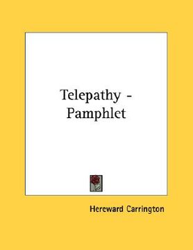 portada telepathy - pamphlet