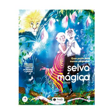 portada Rompecabezas Selva Mágica