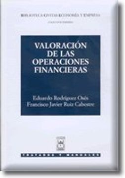 portada valoración de las operaciones financieras (in Spanish)