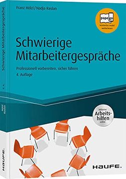 portada Schwierige Mitarbeitergespräche - Inkl. Arbeitshilfen Online: Professionell Vorbereiten, Sicher Führen (Haufe Fachbuch) (en Alemán)